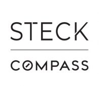 Josh Steck_Compass  Lockup_cmyk_Vertical Compass_Black